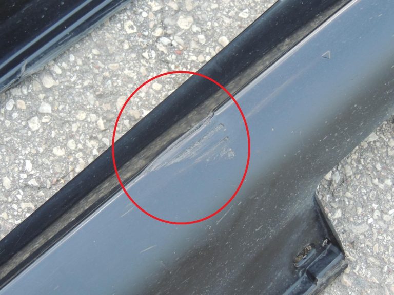 BMW E60 E61 M sliekšņu komplekts M-pakete, melns II, 668 51777907177, OEM