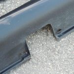 BMW E60 E61 M sliekšņu komplekts M-pakete, melns II, 668 51777907177, OEM