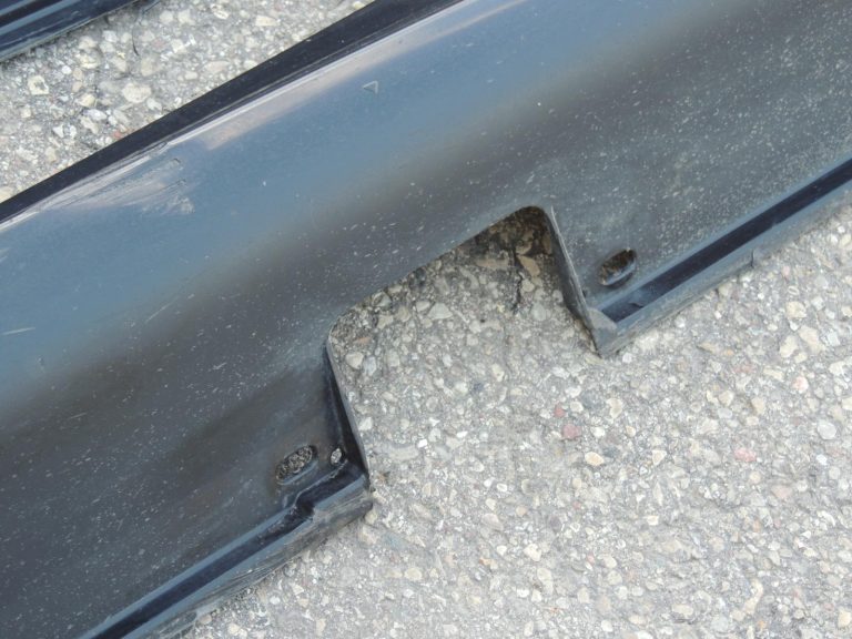 BMW E60 E61 M sliekšņu komplekts M-pakete, melns II, 668 51777907177, OEM
