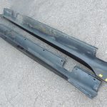BMW E60 E61 M sliekšņu komplekts M-pakete, melns II, 668 51777907177, OEM