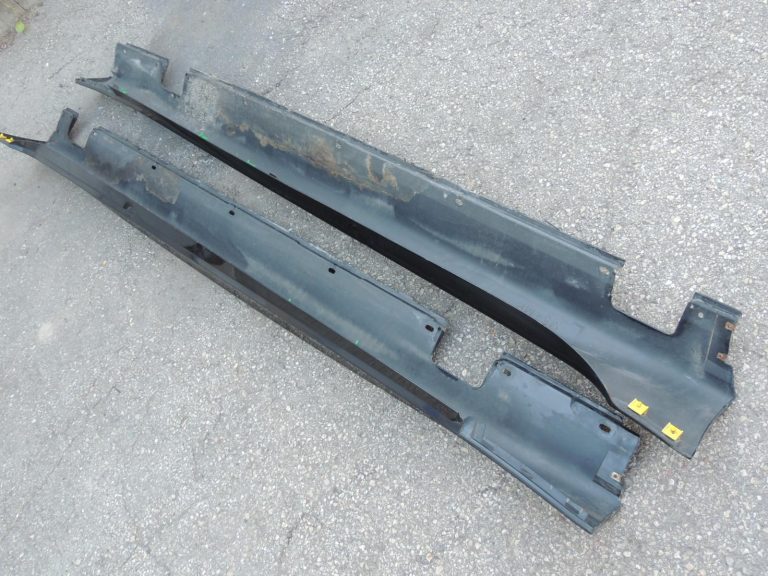 BMW E60 E61 M sliekšņu komplekts M-pakete, melns II, 668 51777907177, OEM