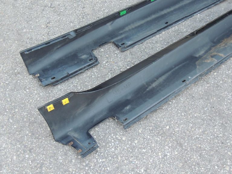 BMW E60 E61 M sliekšņu komplekts M-pakete, melns II, 668 51777907177, OEM
