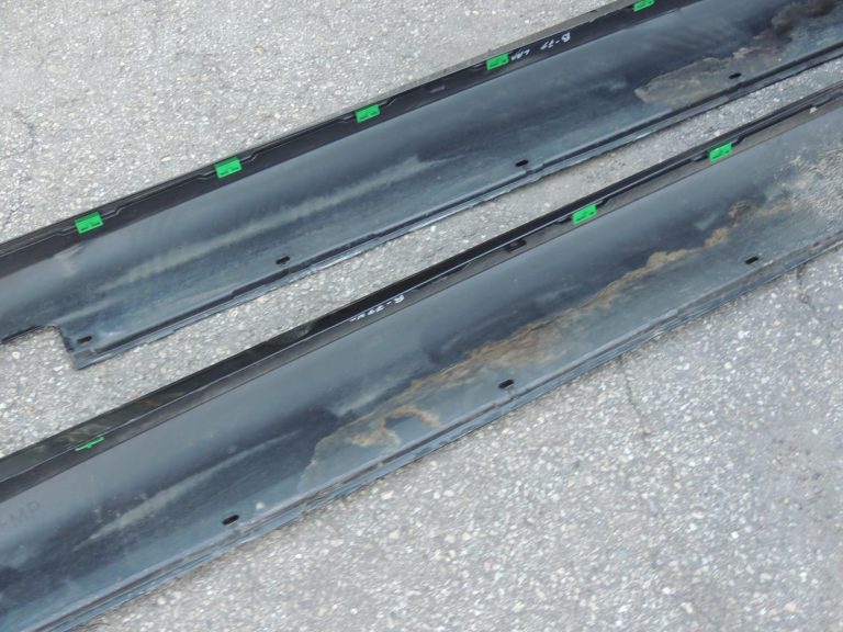 BMW E60 E61 M sliekšņu komplekts M-pakete, melns II, 668 51777907177, OEM