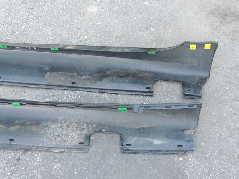 BMW E60 E61 M sliekšņu komplekts M-pakete, melns II, 668 51777907177, OEM