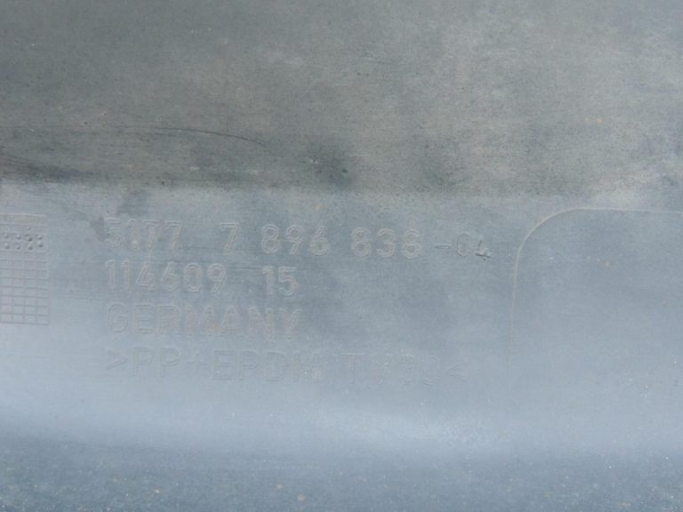 BMW E60 E61 M sliekšņu komplekts M-pakete, melns II, 668 51777907177, OEM