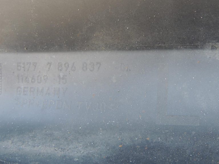 BMW E60 E61 M sliekšņu komplekts M-pakete, melns II, 668 51777907177, OEM