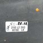 OE Opel Vivaro B Renault Trafic III aizmugurējā kreisā apakšdaļas aizsardzība 93867921