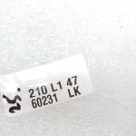 OE Opel Vivaro B Renault Trafic III atslēga ar tālvadības pulti, 2 pogas, 93868095