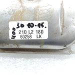 OE Opel Vivaro B Renault Trafic III papildu apkure izplūdes sistēmas trokšņu slāpētājs 95518080