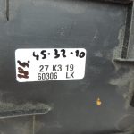 OE Opel Vivaro B Renault Trafic III centrālās konsoles pārsegs (labajā pusē) 93452500