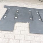 Opel Vivaro B Renault Trafic III gumijas grīdas apdare otrajai rindai 93454448
