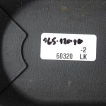 Opel Vivaro B Renault Trafic III gumijas grīdas apdare otrajai rindai 93454448