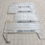 Opel Vivaro B Renault Trafic III gumijas grīdas apdare otrajai rindai 93454448