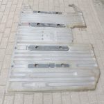 Opel Vivaro B Renault Trafic III gumijas grīdas apdare otrajai rindai 93454448