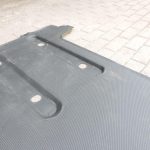 Opel Vivaro B Renault Trafic III gumijas grīdas apdare trešajai sēdekļu rindai 93454442