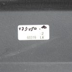 Opel Vivaro B Renault Trafic III gumijas grīdas apdare trešajai sēdekļu rindai 93454442
