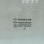 OE Opel Vivaro B Renault Trafic III priekšējā labā durvju loga stikls 93867826