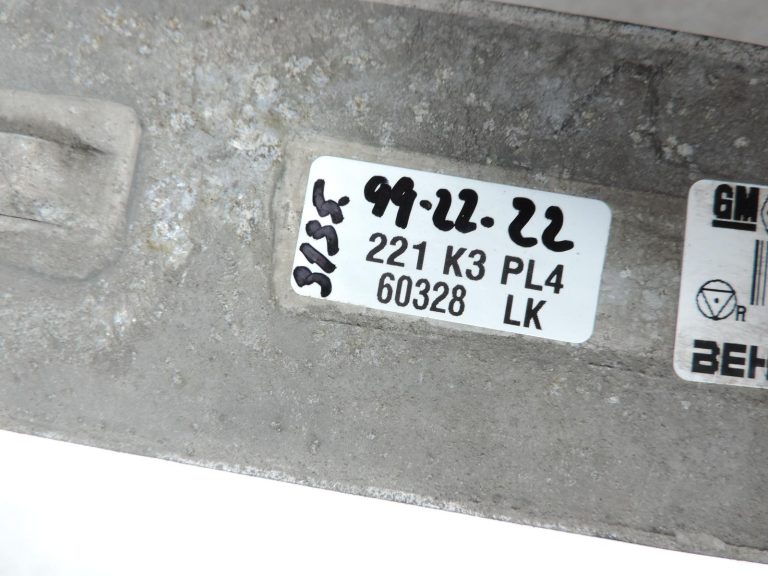 OE Opel Vivaro B Renault Trafic III 1,6 DCi R9M starpdzesētājs 93868350