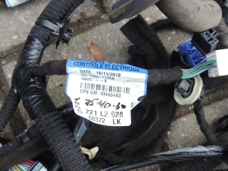 Opel Vivaro B Renault Trafic III instrumentu paneļa vadu kopne 93455493 Mazs DEFEKTS