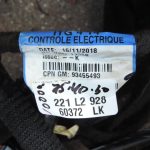Opel Vivaro B Renault Trafic III instrumentu paneļa vadu kopne 93455493 Mazs DEFEKTS