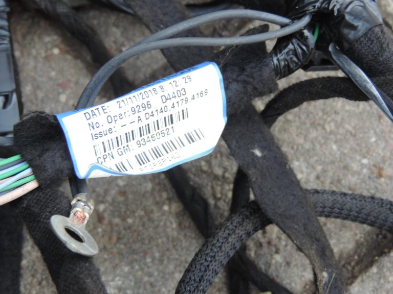 Opel Vivaro B Renault Trafic III instrumentu paneļa vadu kopne 93455493 Mazs DEFEKTS