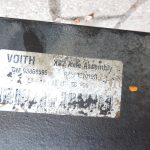 OE Opel Vivaro B Renault Trafic III aizmugurējā ass 93868595