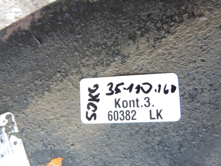 OE Opel Vivaro B Renault Trafic III aizmugurējā ass 93868595
