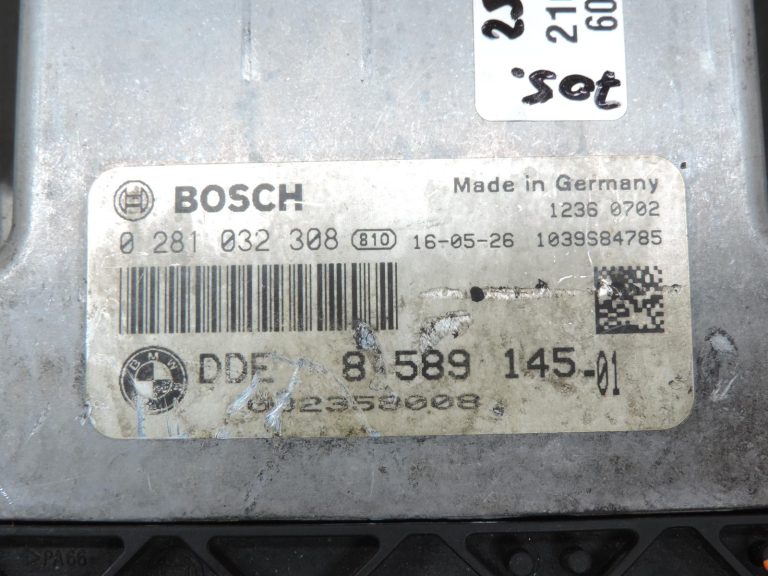 OE BMW F20, F21, F22, F30, F31, F34 dīzeļdzinēja B47 vadības bloks 8589145 – BOJĀTS