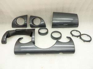 Mini One Cooper S R50 R53 R52 (01–06) instrumentu paneļa dekoratīvās uzlikas komplekts