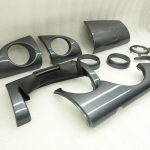 Mini One Cooper S R50 R53 R52 (01–06) instrumentu paneļa dekoratīvās uzlikas komplekts
