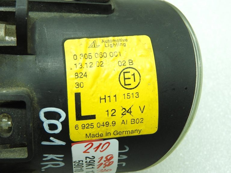 MINI R50, R52, R53 miglas lukturis (kreisais), 2001–2006, oriģināls, 63176925049