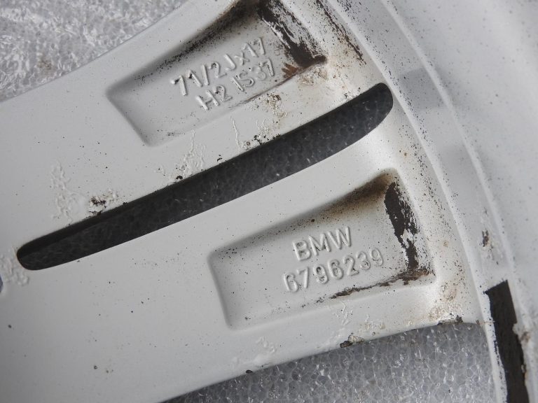 Oriģināls BMW R17 alumīnija disks (1 gab.) 3. sērijai F30, F31, 4. sērijai F32, F36, iS37, 7,5J, Style 327