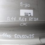Oriģināls BMW R17 alumīnija disks (1 gab.) 3. sērijai F30, F31, 4. sērijai F32, F36, iS37, 7,5J, Style 327