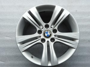 Oriģināls BMW R17 alumīnija disks (1 gab.) 3. sērijai F30, F31, 4. sērijai F32, F36, iS37, 7,5J, Style 327