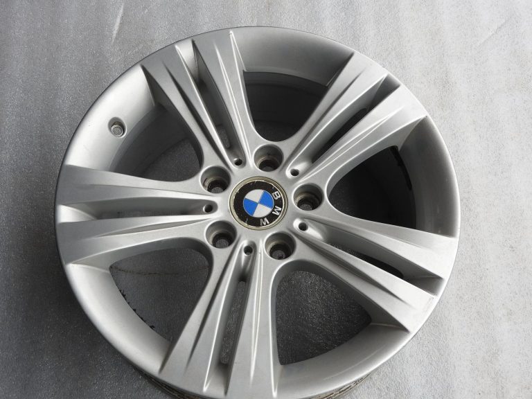 Oriģināls BMW R17 alumīnija disks (1 gab.) 3. sērijai F30, F31, 4. sērijai F32, F36, iS37, 7,5J, Style 327