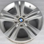 Oriģināls BMW R17 alumīnija disks (1 gab.) 3. sērijai F30, F31, 4. sērijai F32, F36, iS37, 7,5J, Style 327