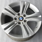 Oriģināls BMW R17 alumīnija disks (1 gab.) 3. sērijai F30, F31, 4. sērijai F32, F36, iS37, 7,5J, Style 327