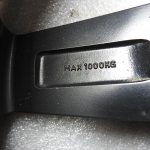 1x IMAGE alumīnija disks R22 6×139,7 ET40 9,5J rezerves ritenis Ford Ranger pikapam