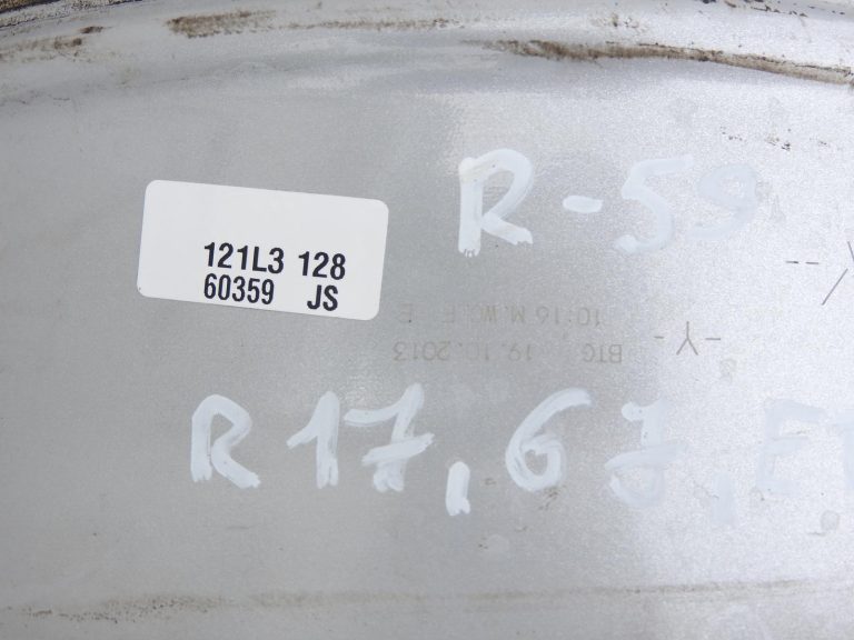 1x oriģināls „Opel Vivaro B“ un „Renault Trafic III“ alumīnija disks, 17 collas, ET50, 403007968R