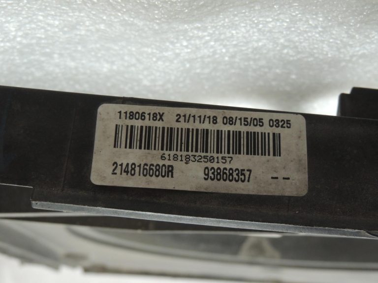 OEM Opel Vivaro B Renault Trafic III 1.6DCi dzesētāja ventilators 93868357