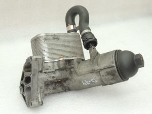BMW E60 E61 530d M57N2 eļļas filtra korpuss, eļļas dzesētājs, siltummainis 11427805408 OEM