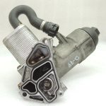 BMW E60 E61 530d M57N2 eļļas filtra korpuss, eļļas dzesētājs, siltummainis 11427805408 OEM