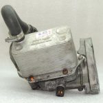 BMW E60 E61 530d M57N2 eļļas filtra korpuss, eļļas dzesētājs, siltummainis 11427805408 OEM