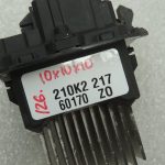 OEM Opel Vivaro B Renault Trafic III ventilatora regulētāja rezistors 95517552