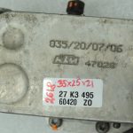 BMW E60 E61 530d M57N2 eļļas filtra korpuss, eļļas dzesētājs, siltummainis 11427805408 OEM