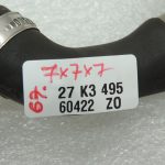 BMW E60 E61 530d M57N2 AGR dzesētāja dzesēšanas šķidruma šļūtene 11537792622 OEM