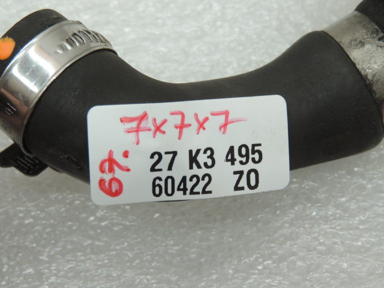 BMW E60 E61 530d M57N2 AGR dzesētāja dzesēšanas šķidruma šļūtene 11537792622 OEM