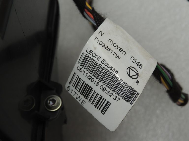 OEM Opel Vivaro B Renault Trafic III ventilatora korpusa sildītāja šļūtene 95527436