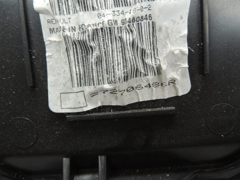 OEM Opel Vivaro B Renault Trafic III ventilatora korpusa sildītāja šļūtene 95527436