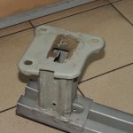 Opel Vivaro B Renault Trafic III priekšējais bufera kronšteins 95516997 OEM